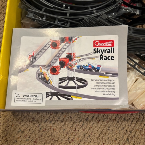 NIB Quercetti Marble Run Skyrail Race, made in Italy - Picture 6 of 9